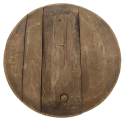 Fassdeckel aus Eichenholz - Bild 3