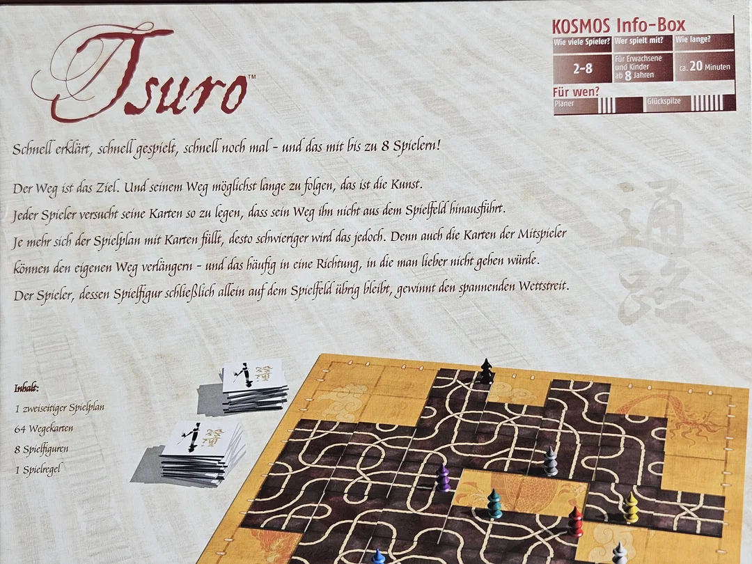 TSURO - Gesellschaftsspiel - KOSMOS – Bild 3