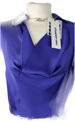 Karl Lagerfeld Damen Midikleid neu mit Etikett | Abend-Eleganz Größe M / 38 - Bild 5