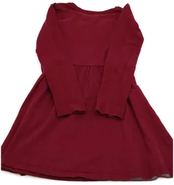 Happy girls club Kinder Kleid weinrot Gr. 134 - Bild 4