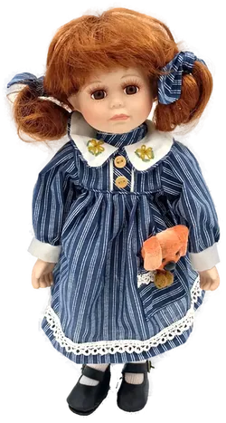 Porzellan Puppe - Bild 1
