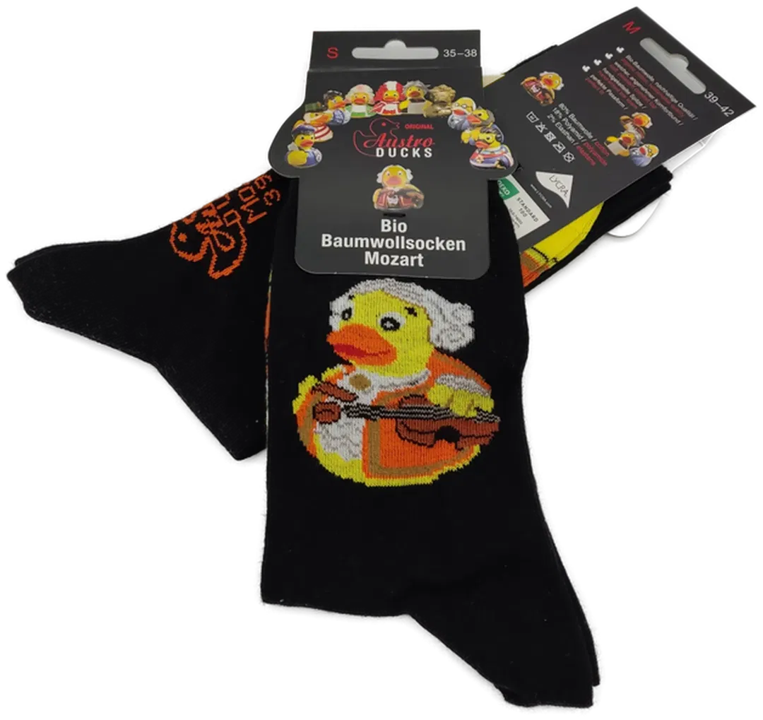 Socken Austro Ducks Bio-Baumwolle | Ganzjährig Lieblingspaar - Bild 1