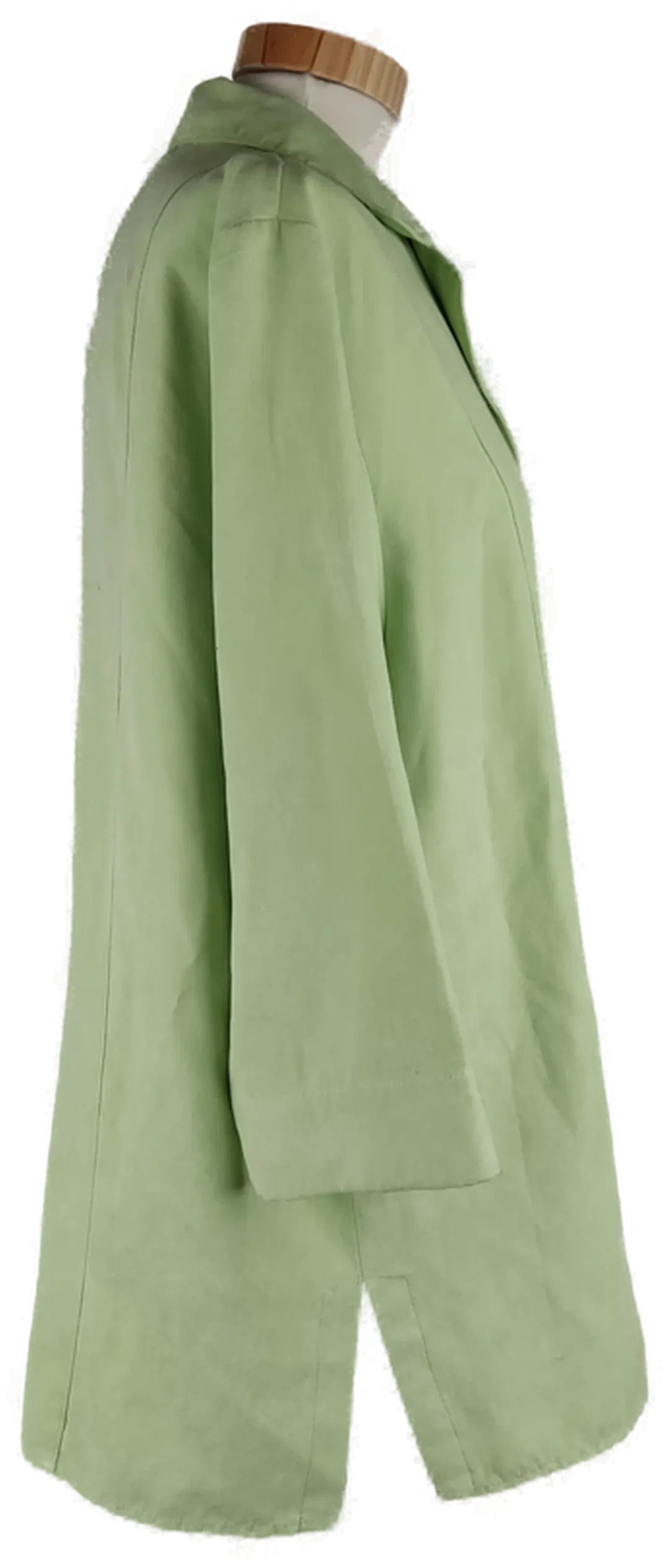 Blazer "Laura Lebek", dreiviertelarm mit Kragen, pastellgrün, Größe 42 – Bild 2