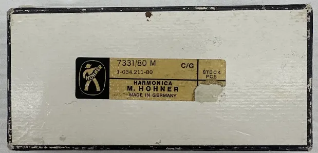 Mundharmonika - M. Hohner "Unsere Lieblinge" 7331/80 M C/G – Bild 5