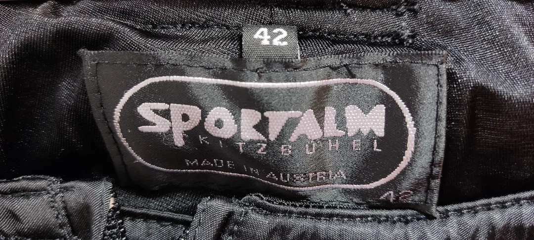 SP Kitzbühel Sportalm Vintage Damen Skihose schwarz Größe 42 – Bild 6