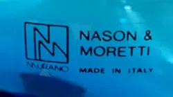 Nason & Moretti Muranoglas - Alzatina Modern Charme türkis - Bild 2