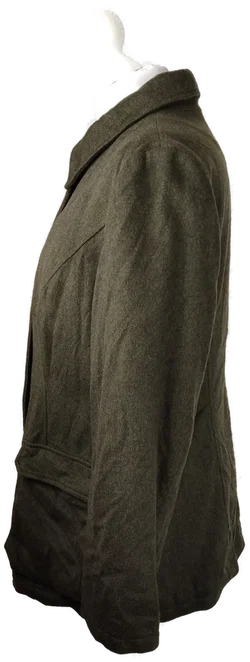 Damen Hubertusjacke Merinowolle Jagdhund 42 | Einmaliges Unikat - Bild 4
