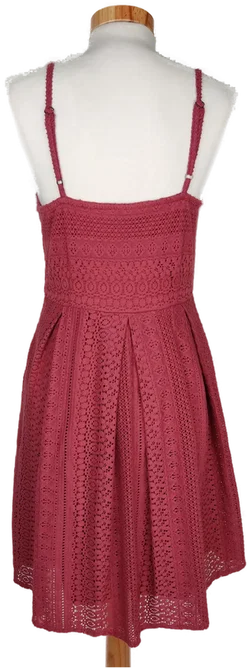 Vero Moda Damen Kleid rotbraun - S/36 – Vorschau 2