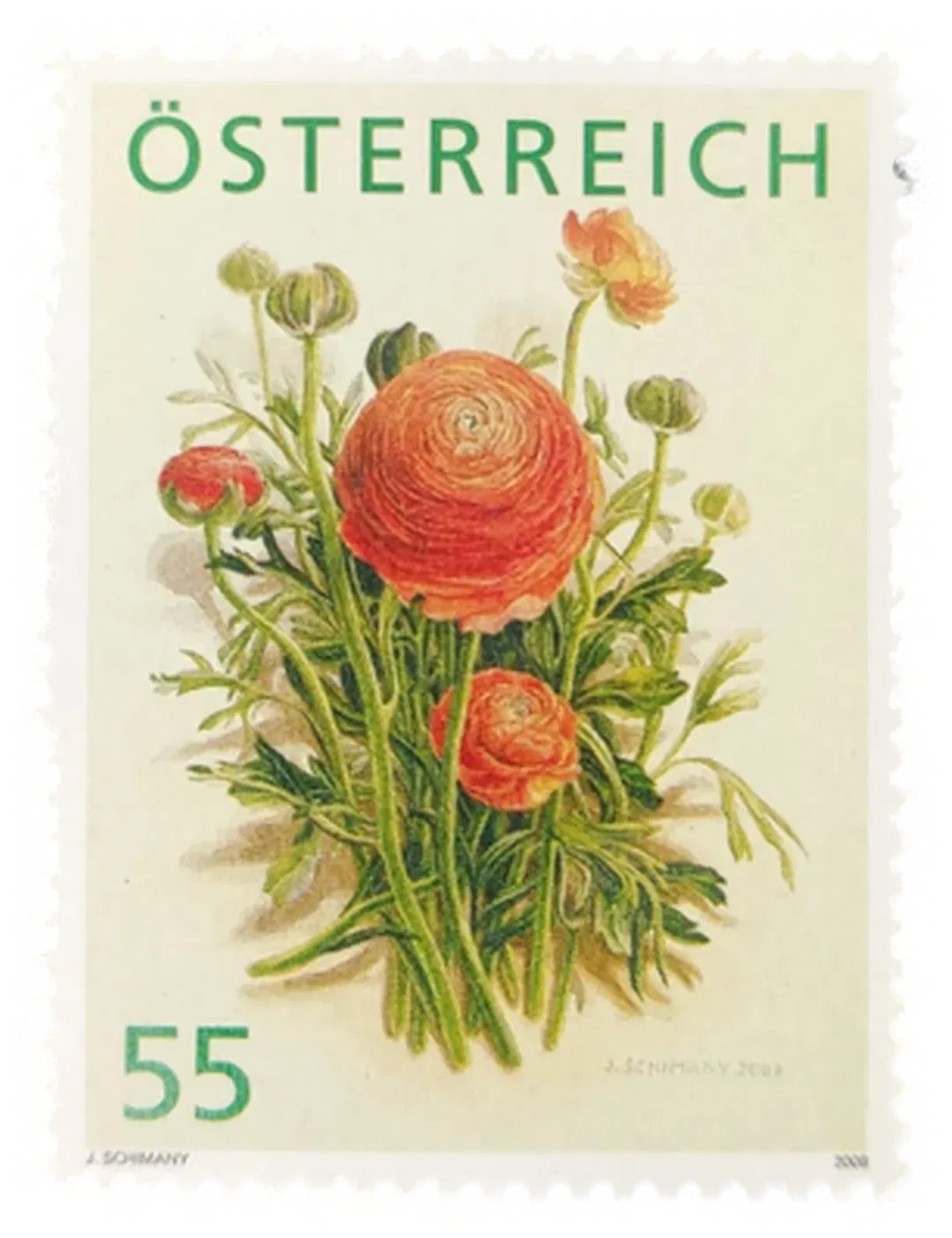 Briefmarke Treuemarke 2008 