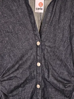 ZARA Damen Jeanskleid, marine - Gr. L – Vorschau 3