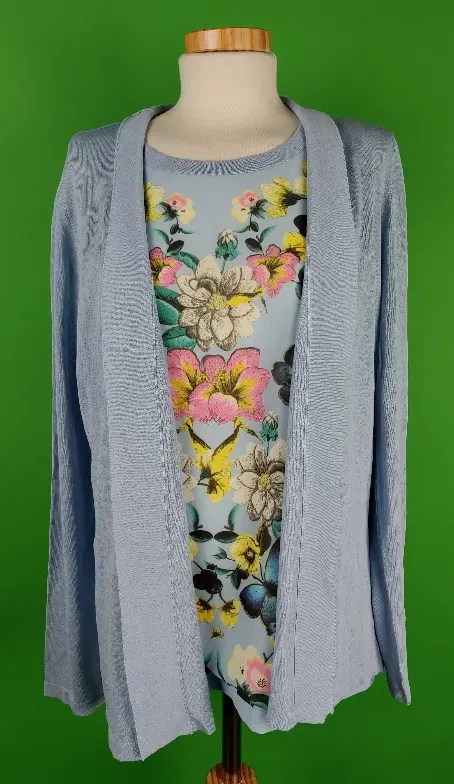 Himmelblau by Lola Paltinger - Damen Zweiteiliges Top Gr.40 - Bild 4