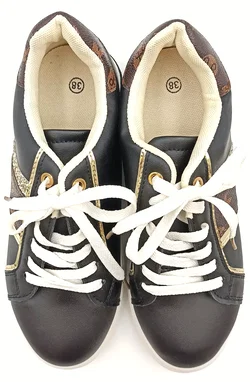Damen Sneaker schwarz Gr. 38 - Bild 4