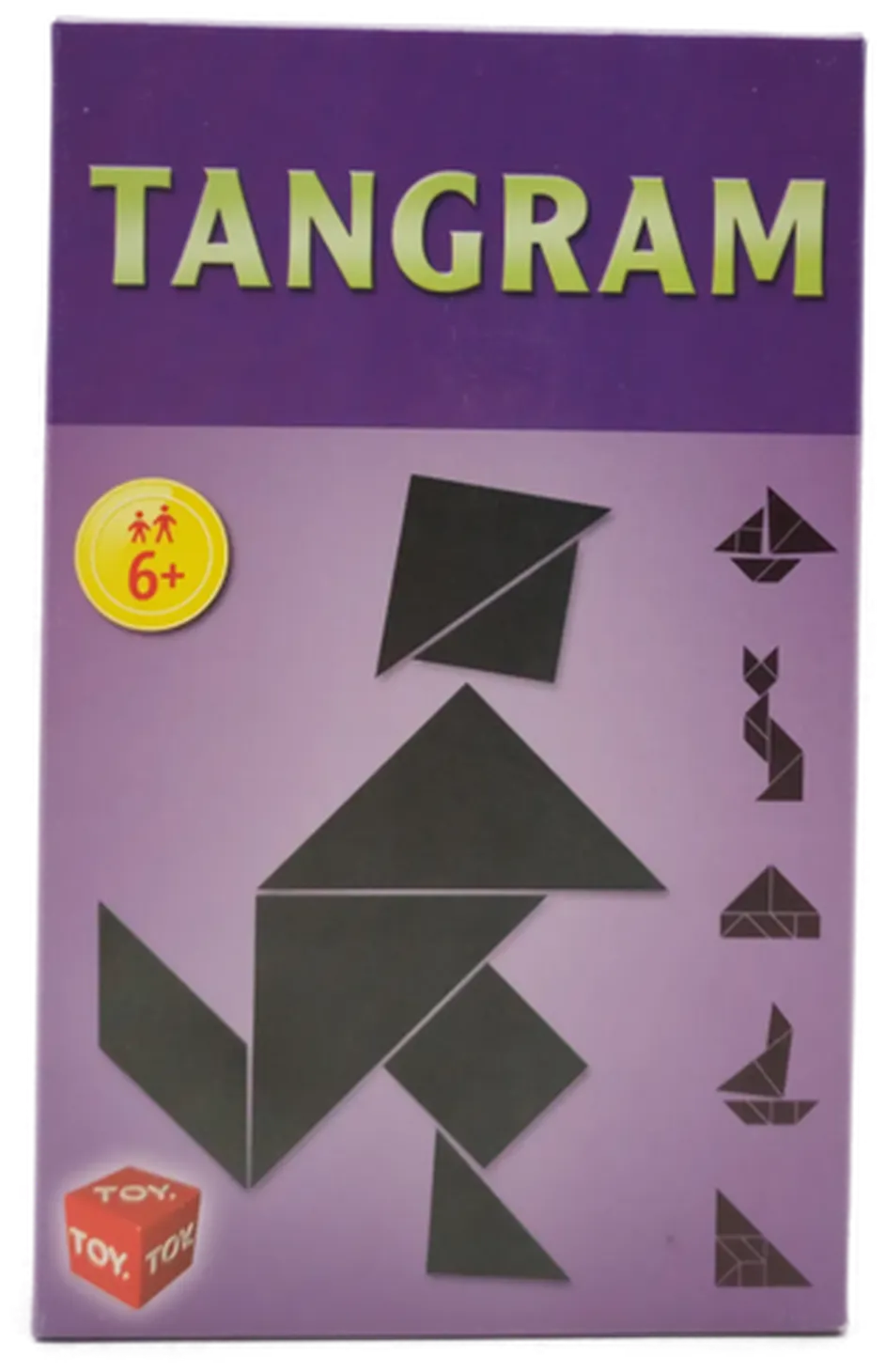 TANGRAM, traditionelles Legespiel - TOY. / LGA-tested - Bild 1
