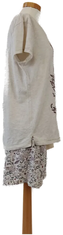 Damenpyjama -Eichhörnchen, mehrfarbig - Gr. XL/42 - Bild 2