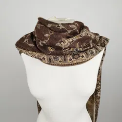 Bemusterter Stoff-Schal für Winter und Herbst! - Bild 2