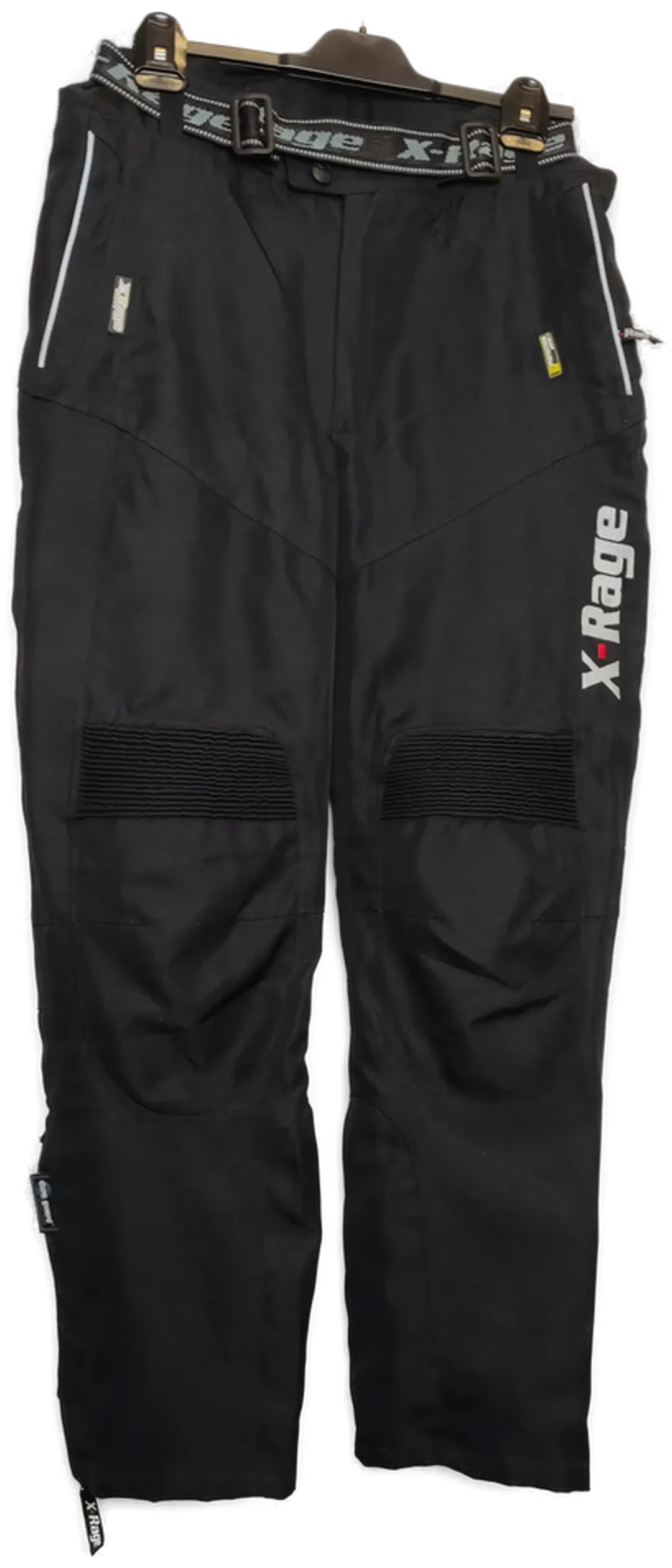 X-RAGE Herren Motorradhose schwarz Gr. S - Bild 1