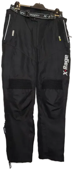 X-RAGE Herren Motorradhose schwarz Gr. S - Bild 1