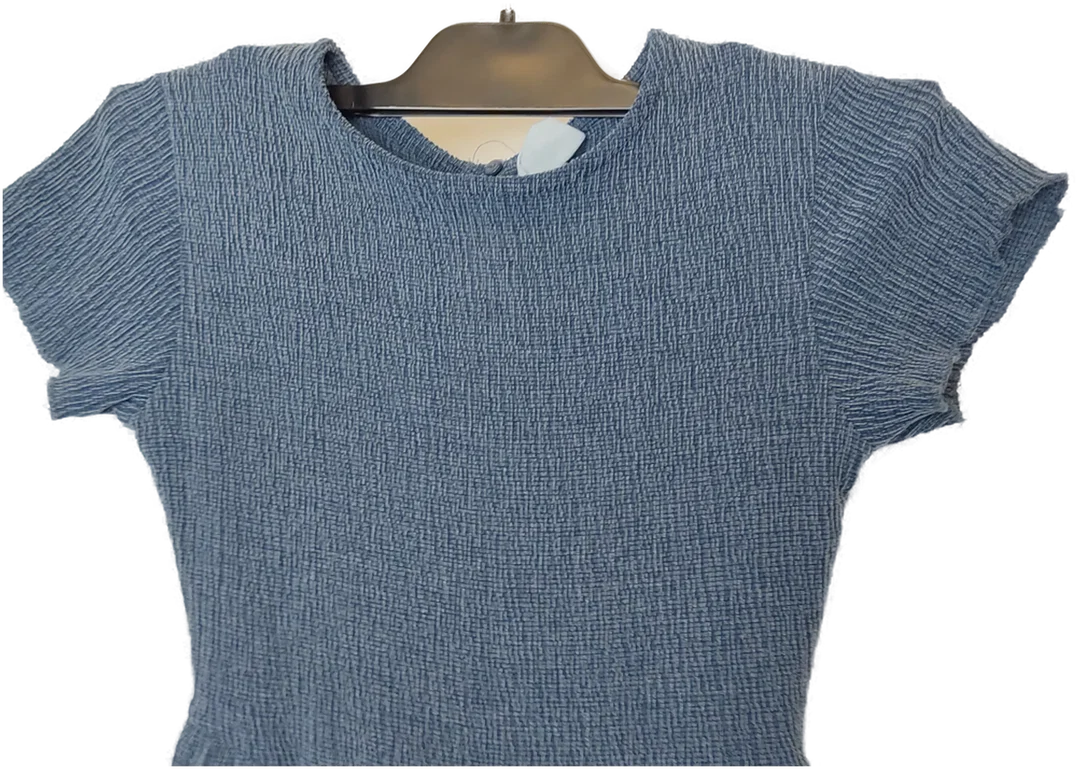 Zara Kinder Jumpsuit blau Gr. 134 – Bild 2