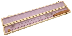 Asahra® Tensor II Set Einhandrute mit Stimmgabel & Holzkugel-Sonde im Holzetui