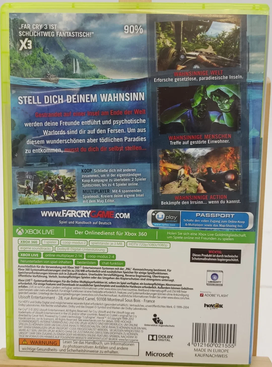 XBOX 360 Game "Farcry 3" – Bild 2