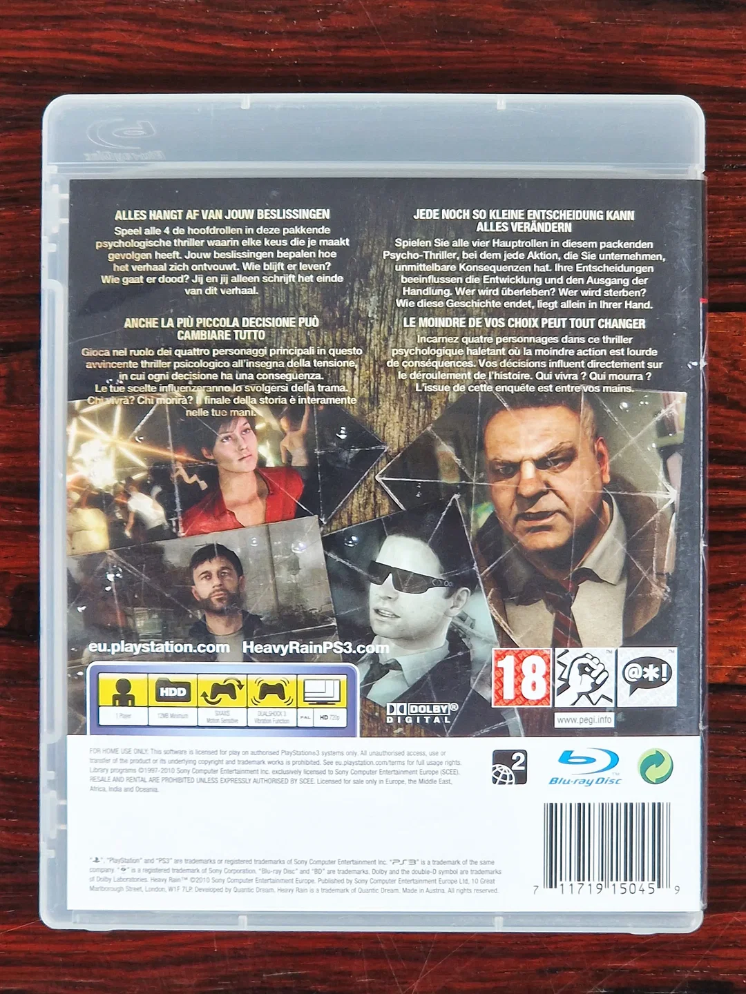 Heavy Rain - PlayStation 3 - PS3 - Spiel – Bild 2