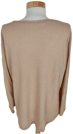 Pullover, langarm mit Rundhalsausschnitt, gestrickt, Größe M (geschätzt) - Bild 4