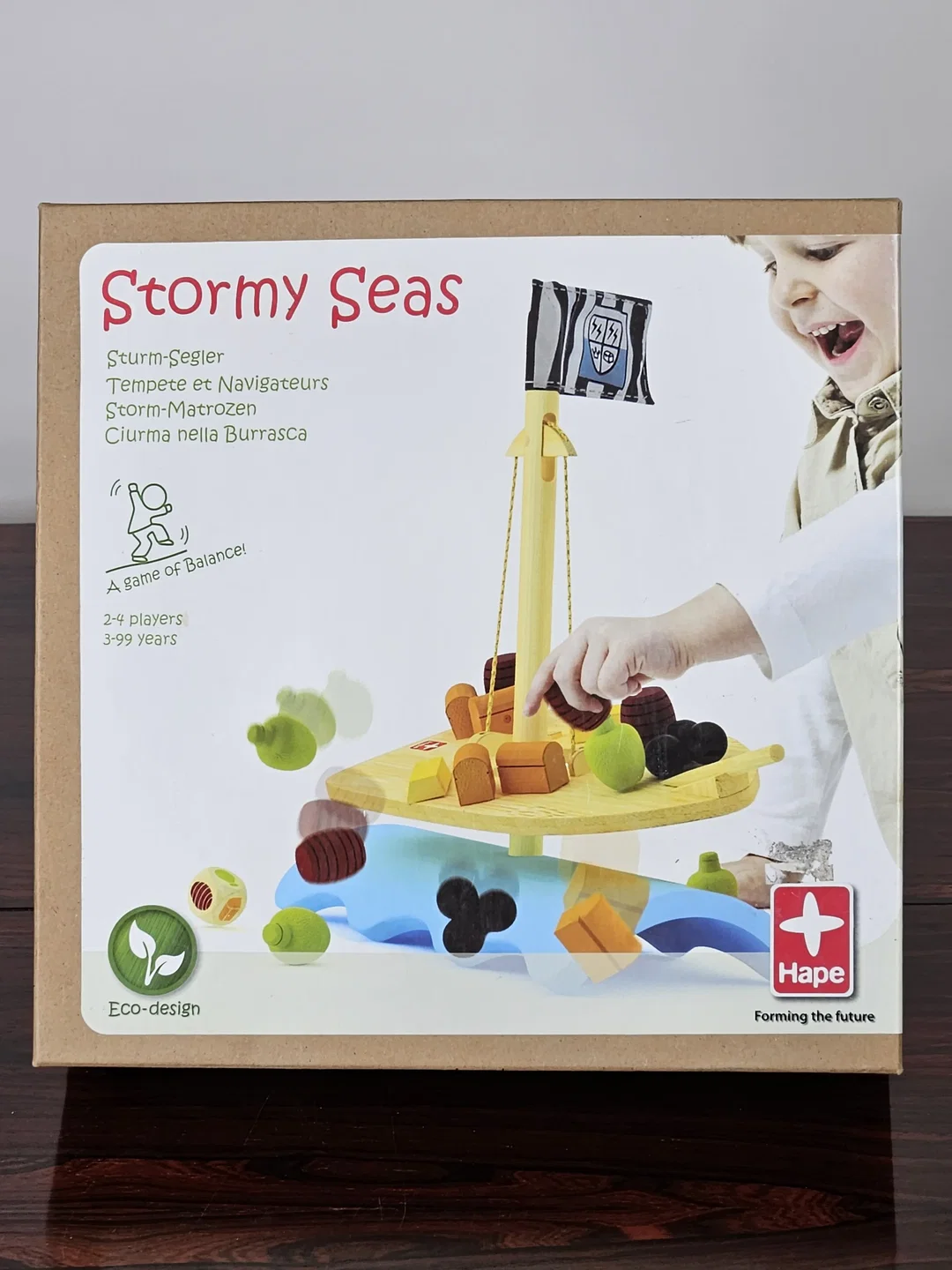 Stormy Seas - Gesellschaftsspiel - Holzspielzeug - HAPE - Bild 1