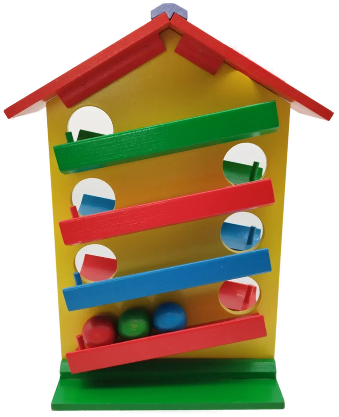 Kugelbahn-Holzhaus | Gut Erhaltenes Spielzeug - Bild 1