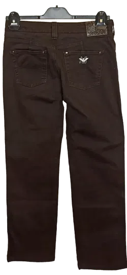 Armani Jeans Damen Jeans dunkelbraun Gr. 29 - Bild 2