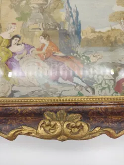 Vintage Bilderrahmen mit Stickbild - Bild 3