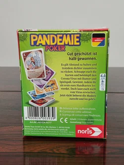 Pandemie-Poker - Gesellschaftsspiele - Noris – Vorschau 2