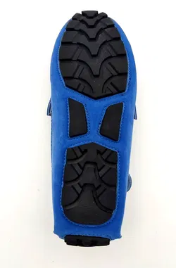 Fashion Herren Schuhe Mokassins blau Gr. 39 - Bild 5