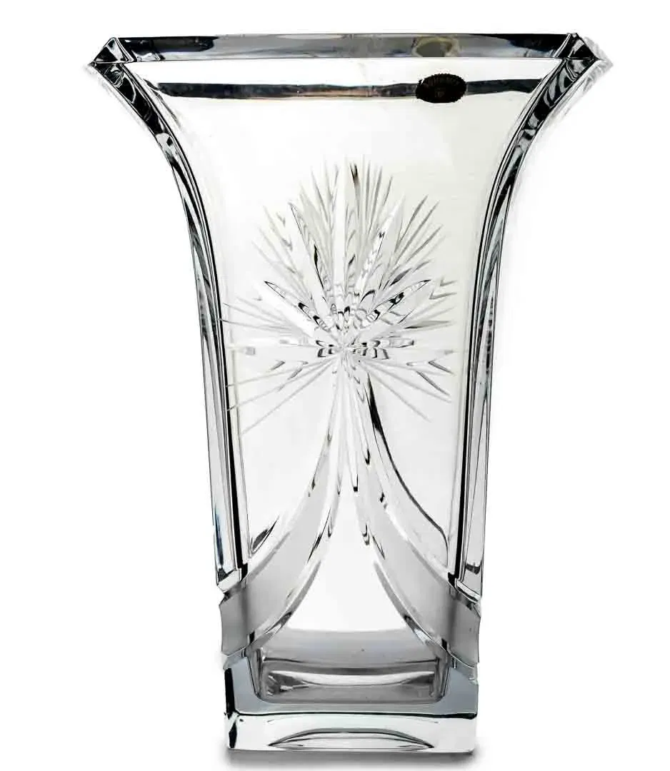 Edel Bohemia Kristallvase – elegante Fertigung aus den 1980er - Bild 4