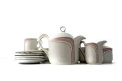 Kaffeeservice Bavaria Porzellan Seltmann Weiden 9-teilig - Bild 4