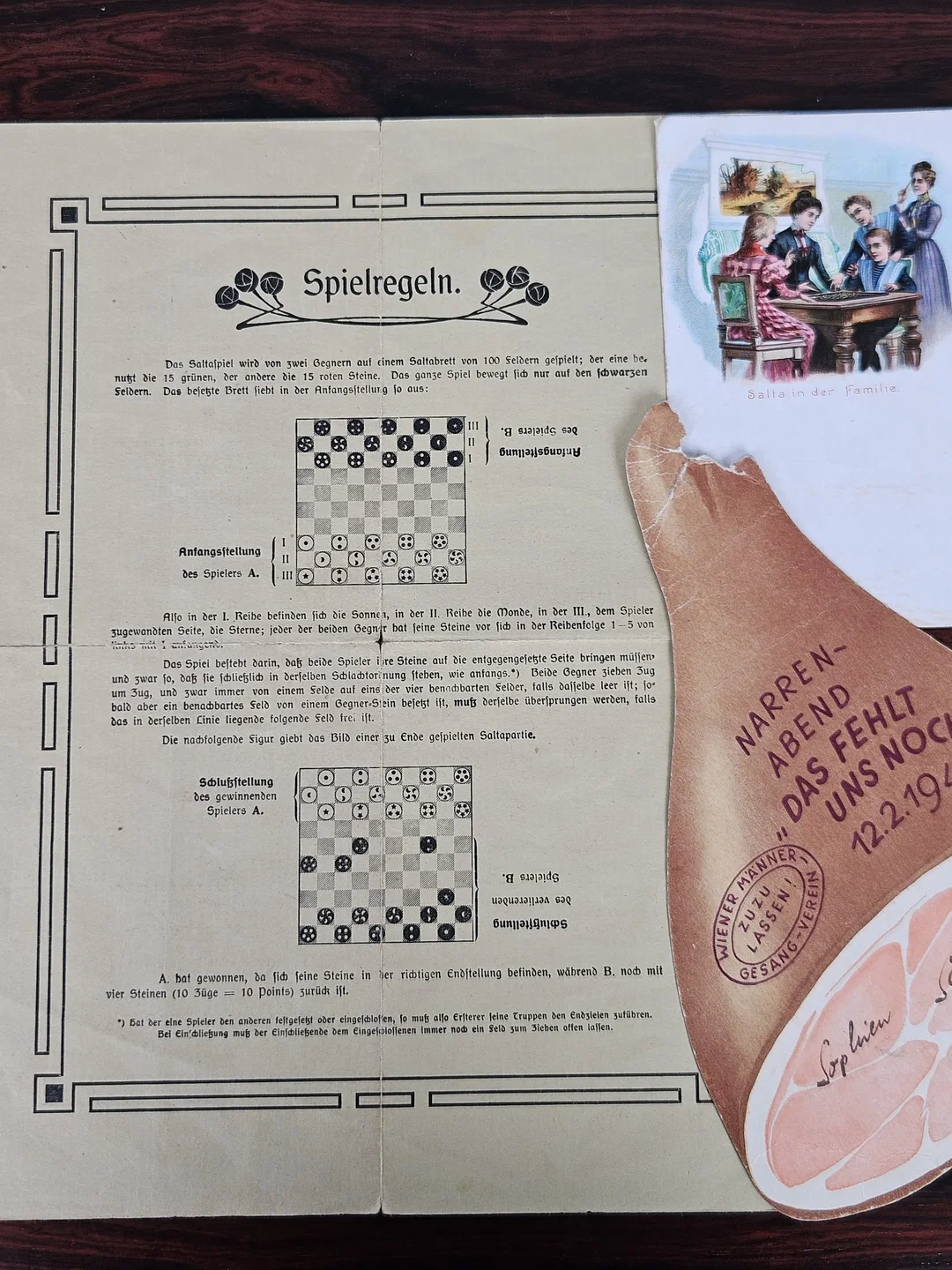 Salta - Vintage Gesellschaftspiel  – Bild 3