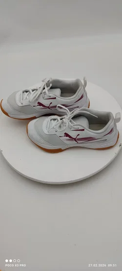 PUMA Varion II JR Hallenschuh Mädchen Größe 36 | Trainingsfavorit - Bild 8