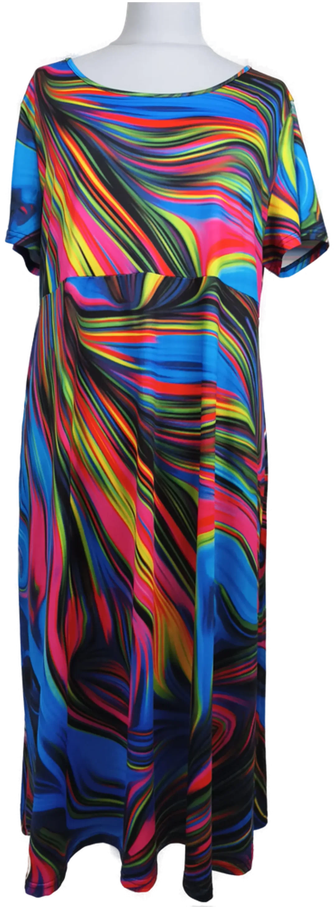 Strandkleid, Urlaubskleid, Gr. 3XL/46 - Bild 4