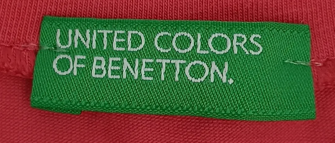 United Colors of Benetton Kindertop rot Gr. XS/ECH – Bild 3