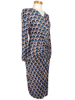 BEA TRICIA Damen Midikleid, mulitcolor - Gr. S  - Bild 3