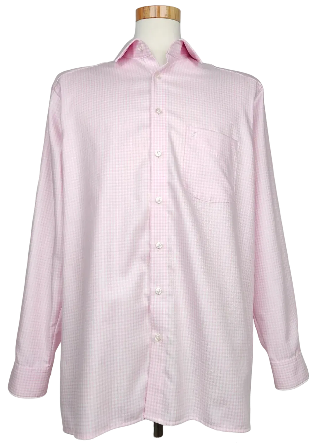 Olymp Herren Hemd, rosa - Gr. 42  - Bild 1