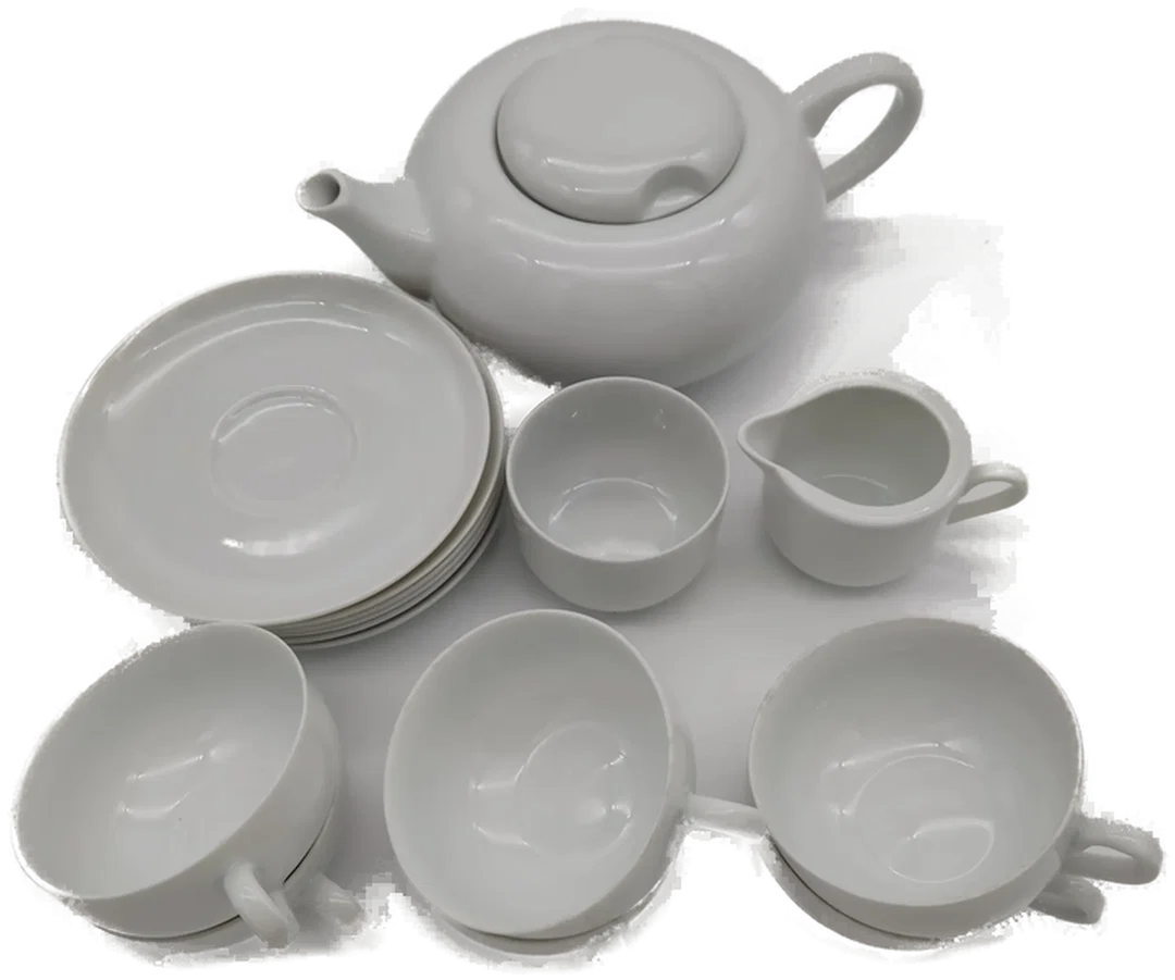 Teeservice 15tlg., weiß - Bild 1