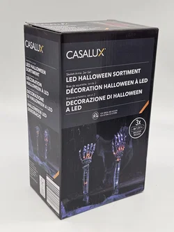 LED-Deko für Halloween " Skelettarme"