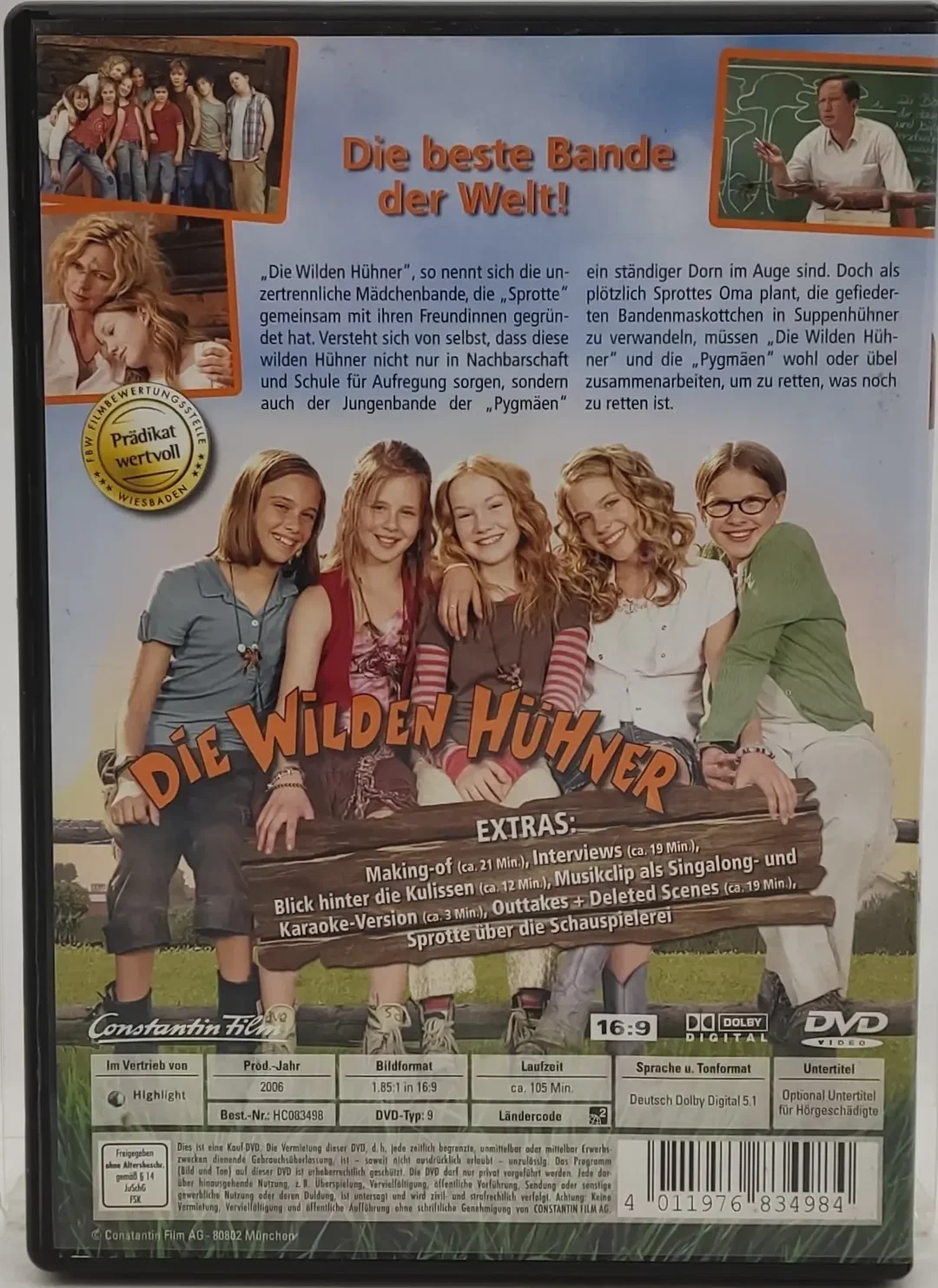 DVD "Die Wilder Hühner" von Michelle Treuberg – Bild 2
