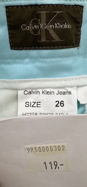 Calvin Klein Khakis - Damenhose - Gr. 26 – Bild 3