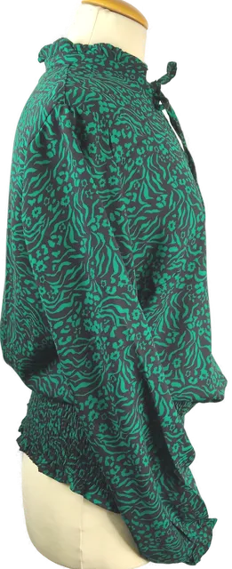 Geblümte Damenbluse Bodyflirt Polyester Gr. 40 | Casual-Charme – Bild 3