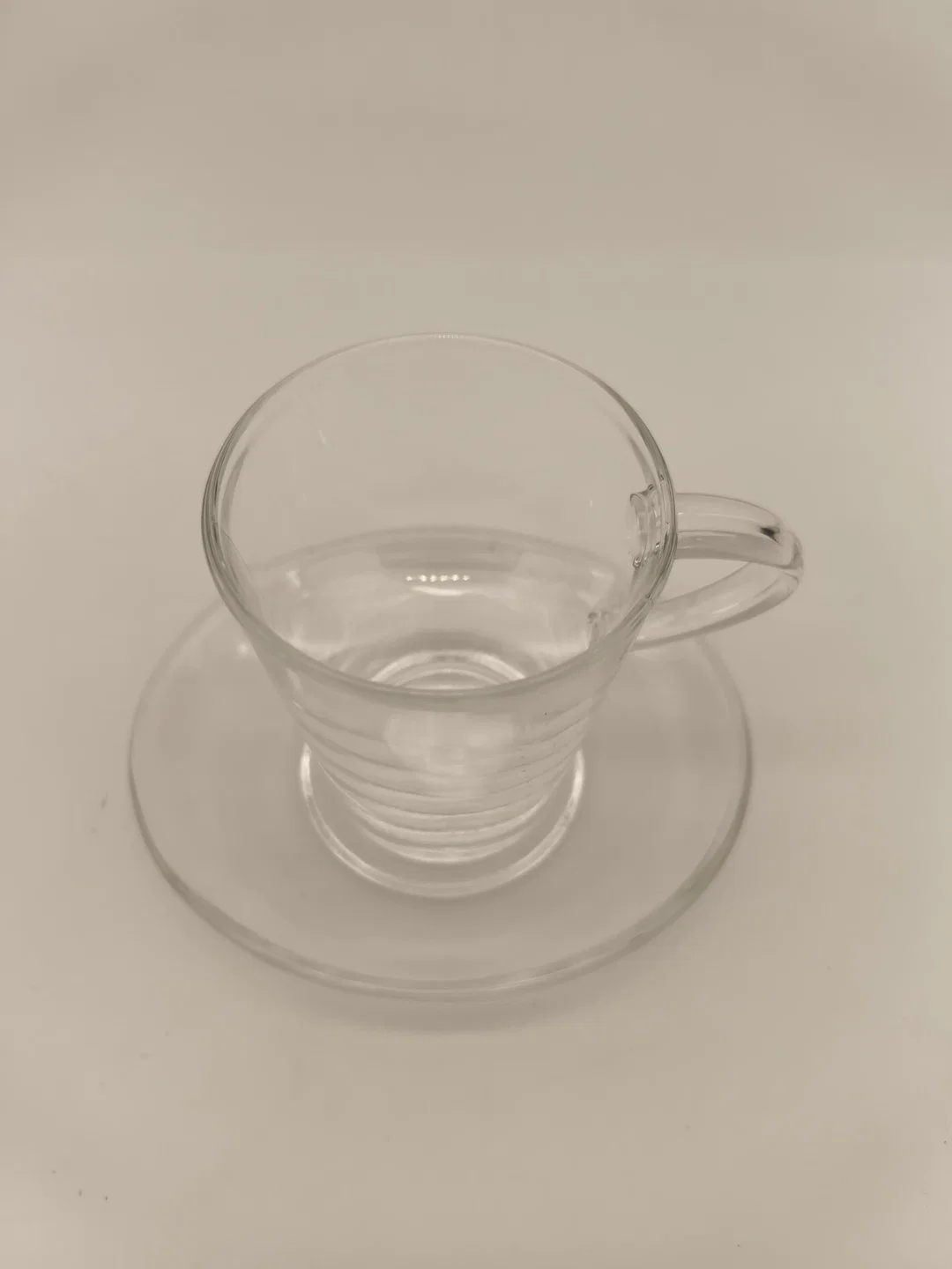 6 Stk. Kaffeeglas, Teeglas, Punschglas, mit Untersetzer – Bild 2