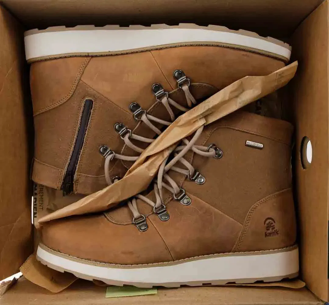 KAMIK Ariel LO Taupe wasserdichte Winterstiefel für Damen in hellbraun, Größe 42 - Bild 4