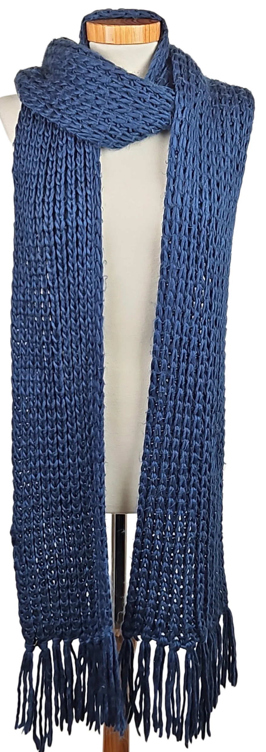 Damen Schal - blau – Bild 2