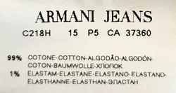 Armani Jeans Damen Jeans-Jacke blau Gr. 46 - Bild 4