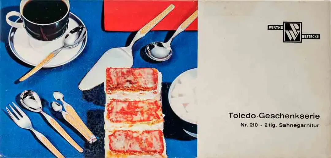 Wirths Bestecke „Toledo“-Geschenkserie Nr. 210 – 2-tlg. Sahnegarnitur - Bild 2